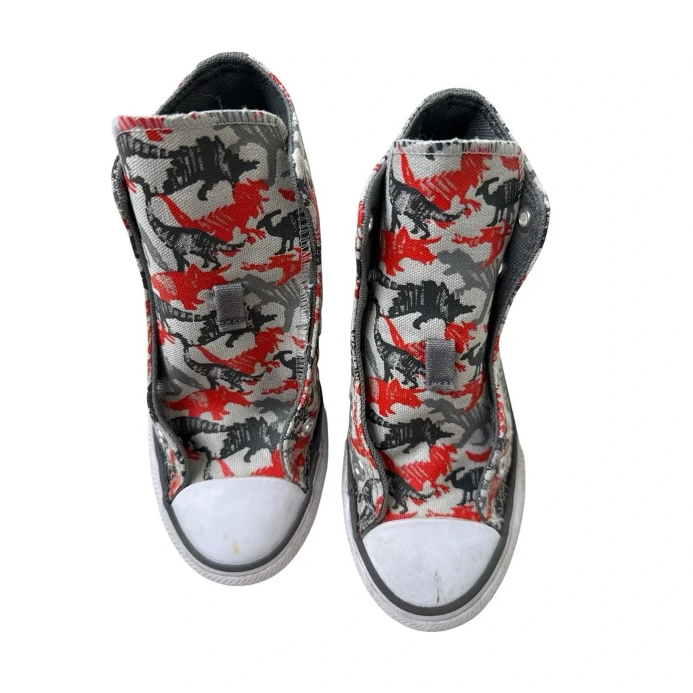 Converse Chuck Taylor All Star High Tops Dinosaurs Kids Dinoverse‎ T Rex Size 12